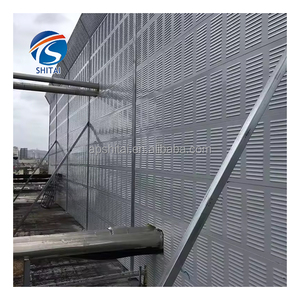 Pannello Barriera Acustica Moderno con Cancellazione del Rumore, Parete Fonoassorbente Anticorrosione Zincata - Product Image 1