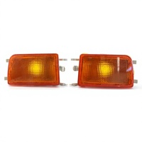 Feux indicateurs de pare-chocs avant pour Volkswagen Golf 3, halogènes, matériau PC, gauche et droite, pièces de rechange
