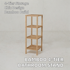 Patio Garden Corner Balcony Living Room Bamboo <b>Potted</b> Modern Multiple Tier Bamboo Display <b>Stand</b> for Patio Balcony Garden - Product Image 6