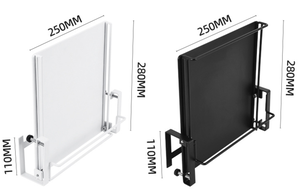 Estante de <span class=keywords><strong>encimera</strong></span> de Metal plegable portátil, puerta de armario retráctil de <span class=keywords><strong>cocina</strong></span>, tablero de mesa, Partición de mostrador <span class=keywords><strong>auxiliar</strong></span> extendida - Product Image 2