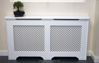 Grands couvercles de radiateur mètre MDF, couvre-chauffage, espace d'étagère supplémentaire pour le décor de meubles de salon