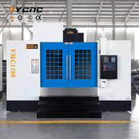 Centre d'usinage vertical haute précision VMC1580, machine de fraisage CNC 5 axes robuste à vendre