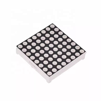 Modul Dot Matrix LED Merah 3MM 8x8 Kecerahan Tinggi untuk MAX7219 5V Empat 8x8 Lattice IC Driver Standar Asal Guangdong