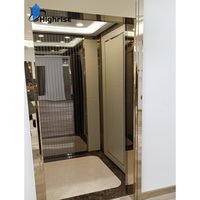 Bon prix Machine de traction sécurisée et stable de haute technologie Ascenseur de traction Ascenseur AC/DC pour passagers avec CE/ISO9001 10-20m 400KG