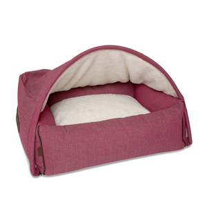 Personalizado de lujo acogedor <span class=keywords><strong>Sherpa</strong></span> polar Snuggle cueva mascota cama extraíble cueva gato perro cama - Product Image 5