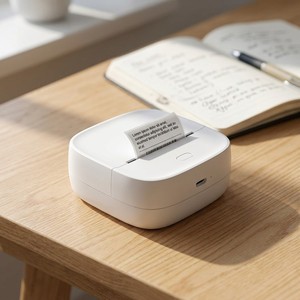 <span class=keywords><strong>Imprimante</strong></span> thermique <span class=keywords><strong>portable</strong></span> <span class=keywords><strong>mini</strong></span> <span class=keywords><strong>pas</strong></span> chère, papier 30 mm, 203 dpi, batterie 1200 mAh, 17 langues, compatible Android pour le stockage - Product Image 1