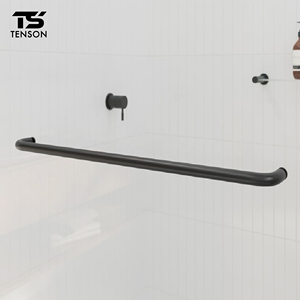 Porte de douche coulissante sans cadre de luxe <span class=keywords><strong>ENSON</strong></span>, directement de l'usine, en verre trempé, durable, moderne, étanche, pour salle de bain, garantie 5 ans - Product Image 5