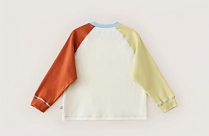 <span class=keywords><strong>Sweat</strong></span>-shirts à capuche pour garçons, printemps-automne, col rond, manches longues, pull en tricot, 100% coton, haute qualité, broderie de logo personnalisée - Product Image 5