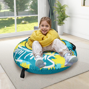 Tube à neige gonflable Kenpuaz en PVC, 41 pouces, <span class=keywords><strong>luge</strong></span> durable, jouets de neige pour enfants, sports d'hiver en plein air, <span class=keywords><strong>luge</strong></span> à neige - Product Image 2