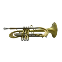SEASOUND Professional Vintage BB Tone Trumpet Heavy Piston Instrument with Brass Body JYTR409MP1 OEM