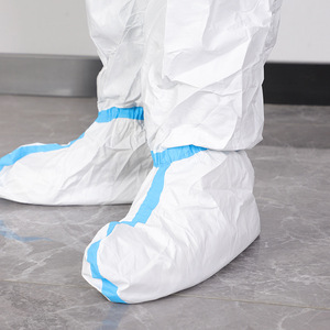 Pakaian pelindung penutup proteksi tinggi sekali pakai setelan lompat untuk semprot dicat, rumah sakit, pertanian, Mineral - Product Image 2