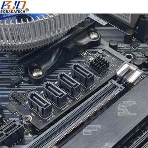 Оптовая продажа NGFF M.2 ключ B + M интерфейс к 4 * SATA 3,0 разъем адаптер карты расширения 6 Гбит/с ASM1064 для жесткого диска - Product Image 5