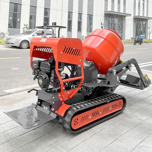 Chất lượng cao cho ăn tự động trộn bê tông nhỏ Crawler Xăng TRỘN BÊ TÔNG nhà máy xây dựng bảo trì máy trộn bê tông - Product Image 2