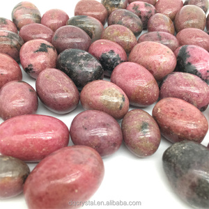 Commercio all'ingrosso di rhodonite curativo caduta voce rosa rhodonite pietra preziosa di cristallo lucidato caduta di cristallo per la decorazione domestica o <span class=keywords><strong>dij</strong></span> - Product Image 4