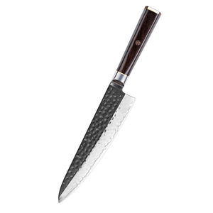 Cuchillo <span class=keywords><strong>de</strong></span> Chef Forjado en Damasco VG10 con Mango <span class=keywords><strong>de</strong></span> Madera, Herramienta <span class=keywords><strong>de</strong></span> Cocina <span class=keywords><strong>de</strong></span> Alta Afilación <span class=keywords><strong>para</strong></span> Cortar <span class=keywords><strong>Carne</strong></span> y Pan, Tipo Cuchillo <span class=keywords><strong>de</strong></span> Pelar - Product Image 6