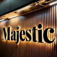 Enseigne personnalisée rétroéclairée avec nom de marque, enseigne 3D personnalisée pour intérieur, enseigne LED pour extérieur, pour boutique, magasin, entreprise, bureau