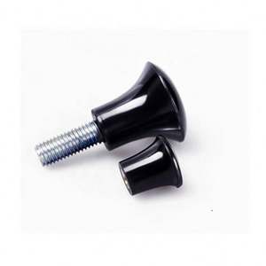 Patins de nivellement réglables pour meubles, pieds de nivellement, filetage femelle et mâle, poignée à bille en bakélite droite - Product Image 5