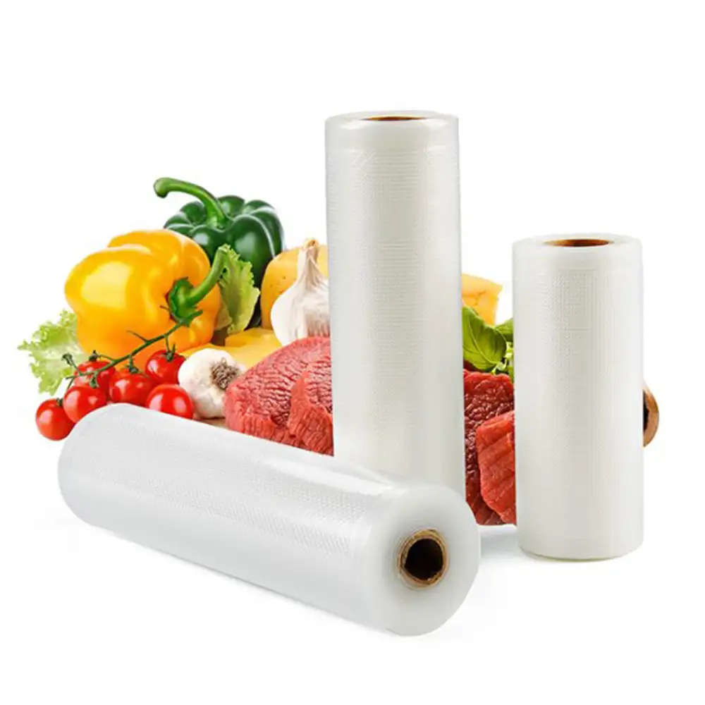 New Promotion BPA Free Plastic Chicken Food Bags Packaging Bags Disposable Seal Vacuum Roll