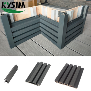 Paneles de revestimiento de madera para Exterior, revestimiento de pared Exterior de plástico y madera, fácil de instalar, resistente a la intemperie - Product Image 6