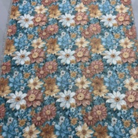 Floral Cotton Polyester Jacquard Fabric for Sofa Cushion Pillow Tablecloth Table Runner Wall Hanging Rug Bag Apparel