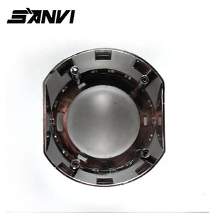 Sanvi 2.5 Inch Bi Xenon <b>Projector</b> Lens Bi Led&<b>laser</b> <b>Projector</b> Headlight S8 Shrouds Cover Chrome Shrouds to Fit Angel Eyes - Product Image 6
