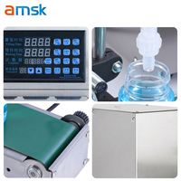 Machine de remplissage automatique LSX-6000 à pompe magnétique compacte pour lait, jus, eau, huiles essentielles et parfums – Équipement de ligne de remplissage automatique