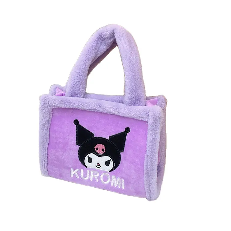 QY Kawaii kuromi túi sang trọng của tôi giai điệu cinnamoroll pochacco Túi xách bán buôn dễ thương Kitties nhồi Ba lô
