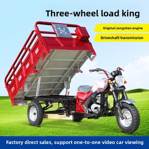 Tricycle à essence <span class=keywords><strong>Zongshen</strong></span> Power, nouveau modèle 2024, camion benne motorisé, carrosserie ouverte robuste, <span class=keywords><strong>50</strong></span>-70 km/h, pour usage domestique et agricole - Product Image 3