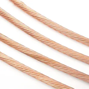 CCS earth wire copper clad steel ground rod lightning protection customized dimension offered