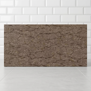 Azulejos de porcelana brillante de doble carga con diseño de mármol Opera Brown de 600x1200 mm para pisos y paredes de villas - Product Image 5