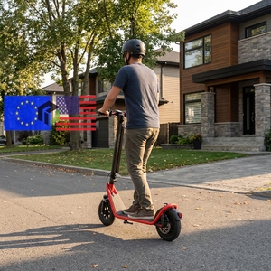 Nouvelle <span class=keywords><strong>trottinette</strong></span> <span class=keywords><strong>électrique</strong></span> pour adultes, moteur sans balais, étanche IPX4, 1000W, 3 vitesses réglables, pliable, batterie au lithium, double suspension - Product Image 1