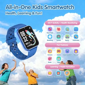 Montre connectée <span class=keywords><strong>Agptek</strong></span> pour enfants, écran 1,83 pouces, caméra, fonction SOS d'urgence, montre connectée pour enfants S50 - Product Image 2