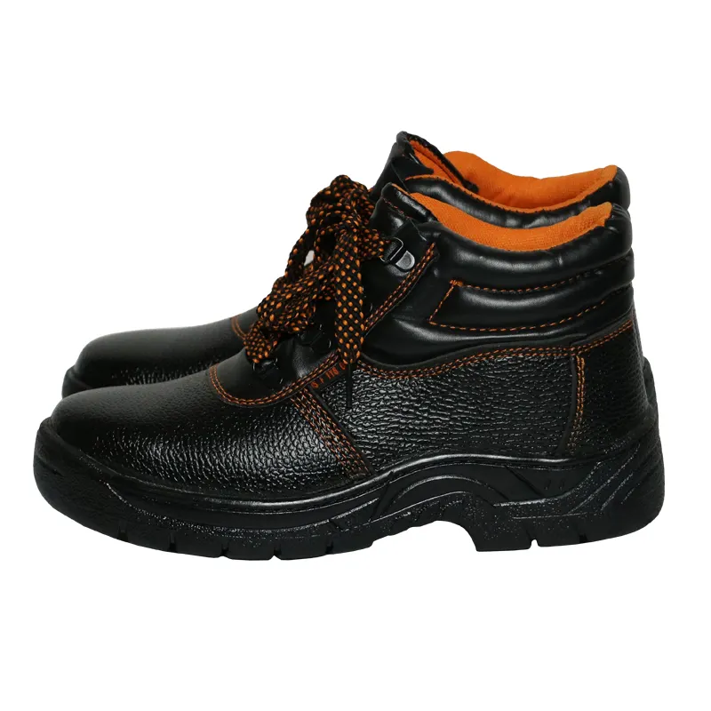 Zapatos de seguridad con punta de acero de corte bajo impermeables, resistentes y resistentes