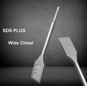 1.5in X 10in SDS PLUS TILE Chisel Rotary <strong>Hammer</strong> <strong>Drill</strong> Thin For Efficient Removal Of Tiles Adhesive From Concrete Demolition - Product Image 3