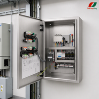 Boîtier de distribution d'alimentation double DaFengXing ATS 40-80A IP30, commutateur de transfert automatique pour alimentation industrielle basse tension