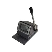 Cortadora de Tarjetas de Visita SHIRLEY YA CT001 86x54mm, Máquina de Corte de Tarjetas de PVC, Cortadora Manual de Acero para Tarjetas de PVC