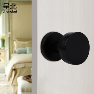 Manija de Puerta North Door, Acero Inoxidable 304, Acabado Cepillado Negro Mate Bronce, Moderna, Simple, de Montaje Superficial, de Una Sola Cara - Product Image 5
