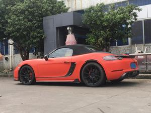 Pour Porsche <span class=keywords><strong>718</strong></span> Boxster Cayman fibre de carbone côté Air Scoop évents couvercle d'admission 2016 - <span class=keywords><strong>2018</strong></span> - Product Image 4
