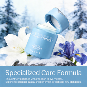 Crème Hydratante Éclaircissante - Hydratation Quotidienne Apaisante & Réparatrice de Barrière Cutanée 50ml Crème Visage à la Glycérine et aux Ingrédients Végétaux - Product Image 4