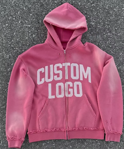 <span class=keywords><strong>Sweat</strong></span> à <span class=keywords><strong>capuche</strong></span> de haute qualité pour hommes, coupe boxy, <span class=keywords><strong>sweat</strong></span> à <span class=keywords><strong>capuche</strong></span> imprimé avec strass et lavage à l'acide - Product Image 2