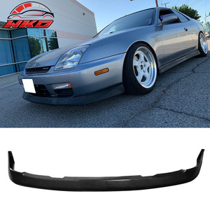 เหมาะสำหรับ Honda Prelude 1997-2001 ชิ้นส่วนกันชนหน้าทรง OE สีดำดิบ - Product Image 1