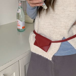 กระเป๋าคาดเอวขนาดเล็กสายปรับได้หัวเข็มขัดแม่เหล็กที่ใส่บัตรแบบพกพาหลายสีฤดูร้อนปี 2024 - Product Image 2