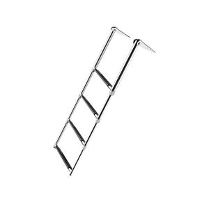 316 Stainless Steel Telescopic Yacht Accessory Water Four-Section <b>Marine</b> <b>Hardware</b> Bimini Top Connector Water Ladder - Product Image 1
