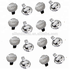 [Aifan Dental] Accessoires orthodontiques Double balançoires Bouton lingual orthodontique dentaire avec taquet - Product Image 1