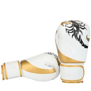 Guantes de boxeo con logo personalizado, de alta calidad, Color negro, 8oz, 10oz, 12oz, 14oz, 16oz, OEM personalizado, venta al por mayor - Product Image 4