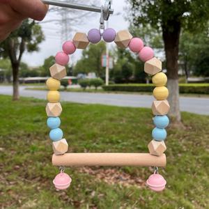 Parrot Gnawing <b>Toy</b> Supplies Nut Skewers Flowers Pepper Wood Logs Biting Skewers Self Fun Relieve Boredom Small Pet <b>Toys</b> - Product Image 3