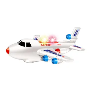 Kinder Batterie Betrieben Air Flugzeug cartoon kunststoff aero flugzeug spielzeug mit licht musik