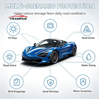 Boîte d'emballage de protection personnalisée, durable et de qualité supérieure, pour le conditionnement de rouleaux de film TPU, boîte d'emballage pour PPF