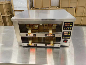 Fast Food ristorante KFC 2 <span class=keywords><strong>4</strong></span> Deck che tiene Hamburger tortino di carne calda cibo elettrico calda vetrina per la vendita - Product Image 2