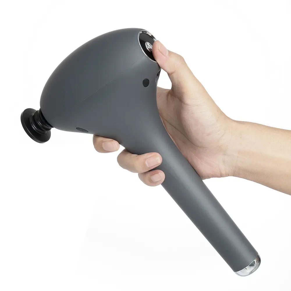 Pistola de percussão portátil para massagem, arma muscular vibração massageadora